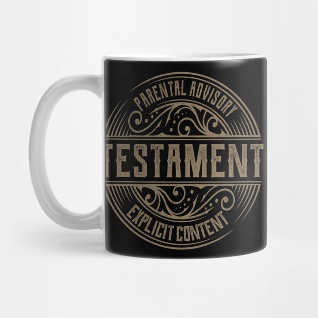 Testament Vintage Ornament by irbey